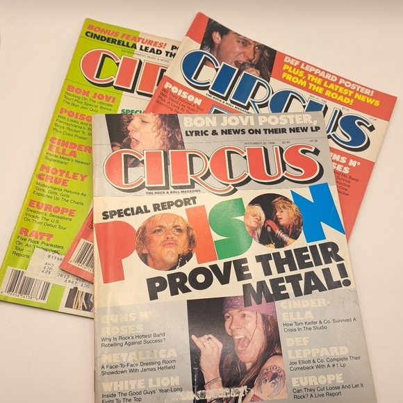 Circus Magazine Bundle Poison - Picture 2 of 5